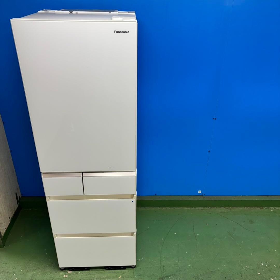 538 冷蔵庫　大型　400L強　右開き　自動製氷機付　美品　今だけ半年保証付き