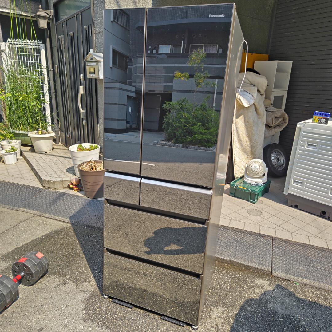 大阪市内配送無料 Panasonic NR-F561XPV 551L 16年製