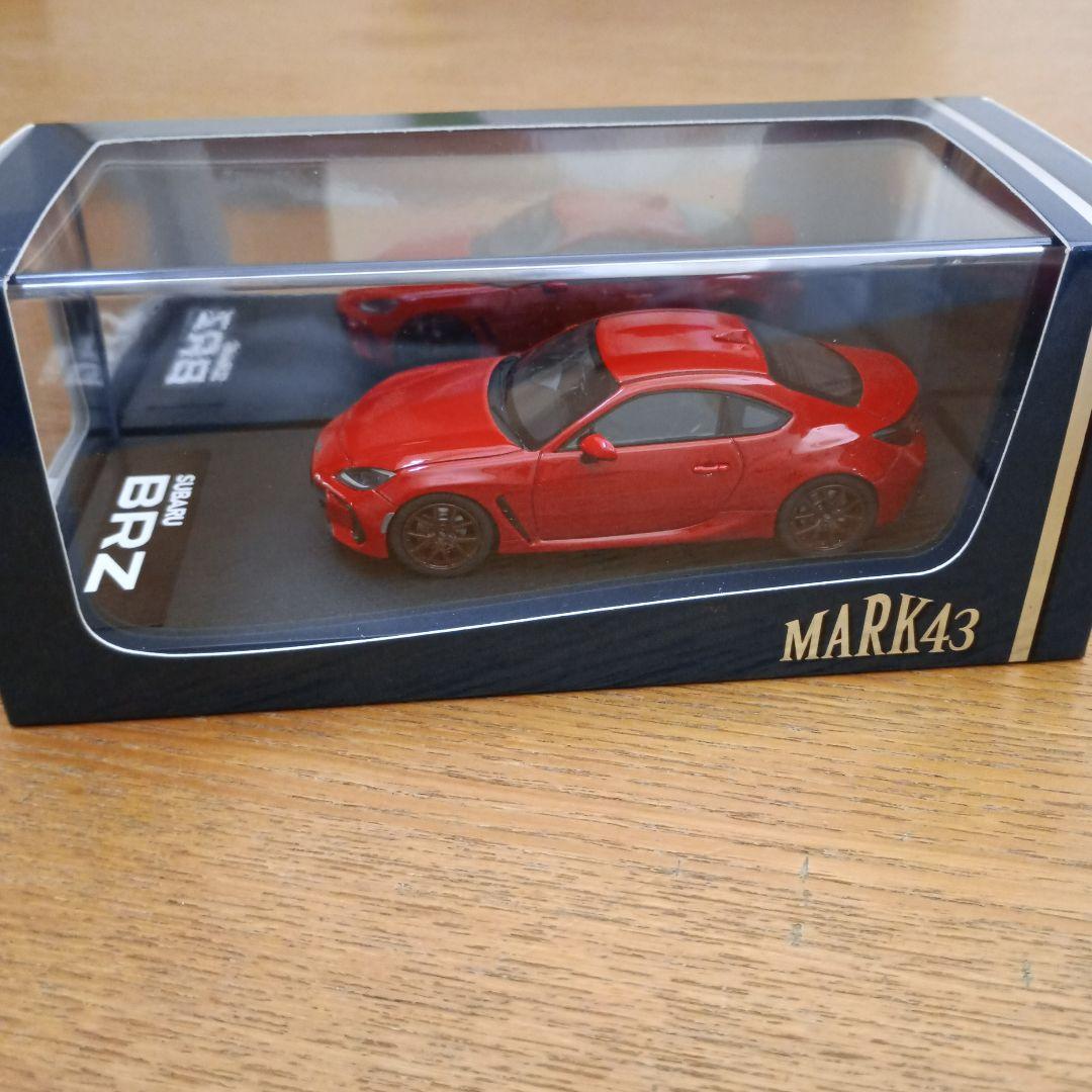 MARK43　スバル BRZ 2021イグニションレッド 1/43
