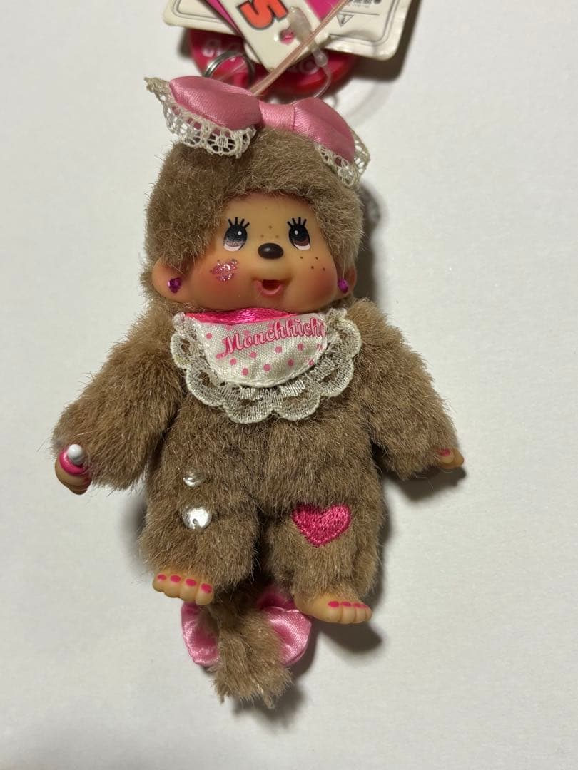 オトナ ラボ バニラ モンチッチ 携帯マスコット ストラップ　レトロ　#1