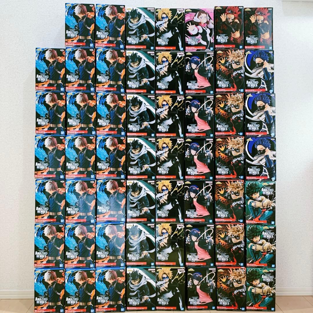 55体　僕のヒーローアカデミア　THE AMAZING HEROES フィギュア