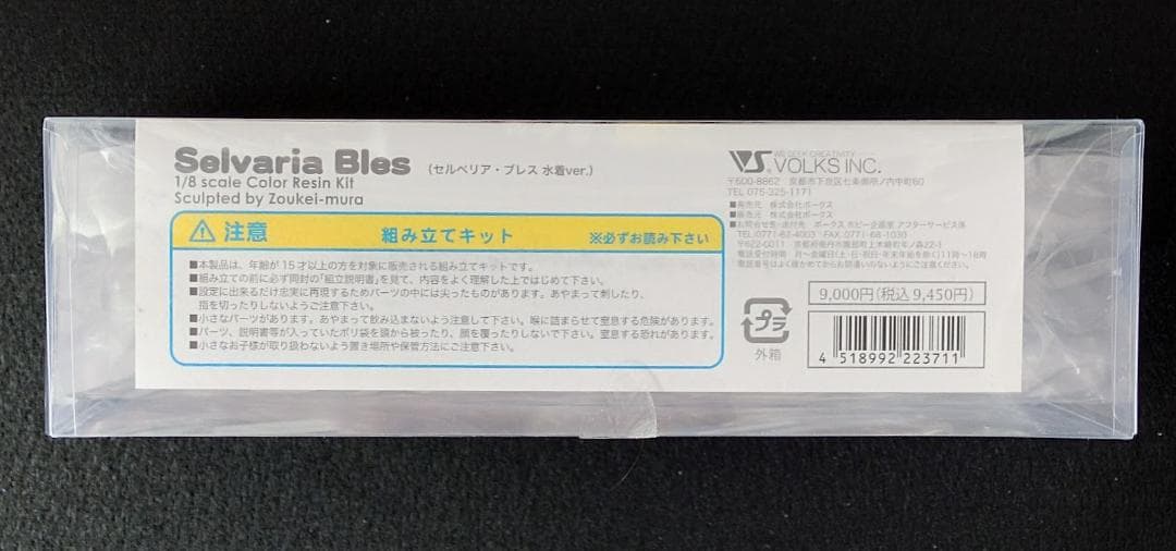 セルベリア・ブレス 戦場のヴァルキュリア ボークス キャラグミン ガレージキット