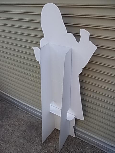 非売品　安倍なつみ　POP　カネボウ　販促品　モーニング娘　等身大　立て看板