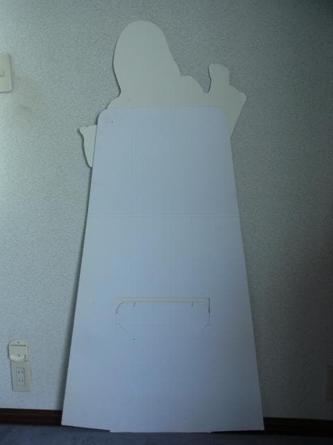 非売品　安倍なつみ　POP　カネボウ　販促品　モーニング娘　等身大　立て看板