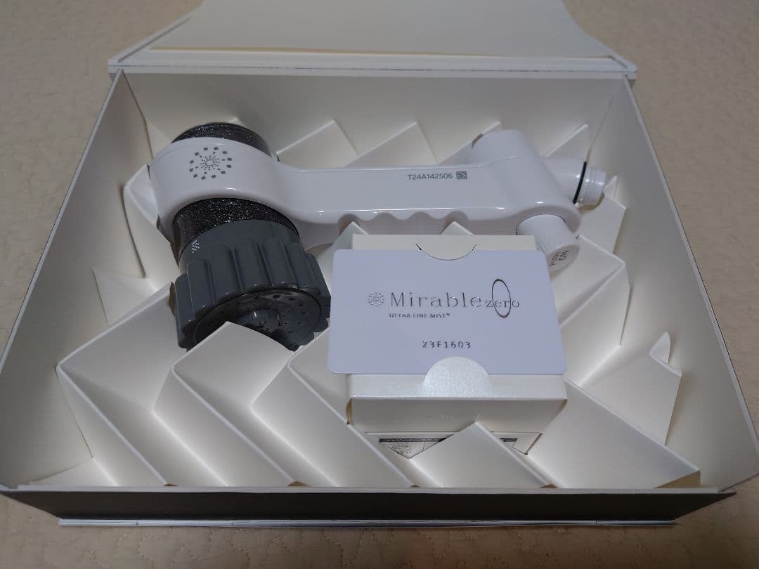 Mirable ミラブル　zero ゼロシャワーヘッド ウルトラファインバブル