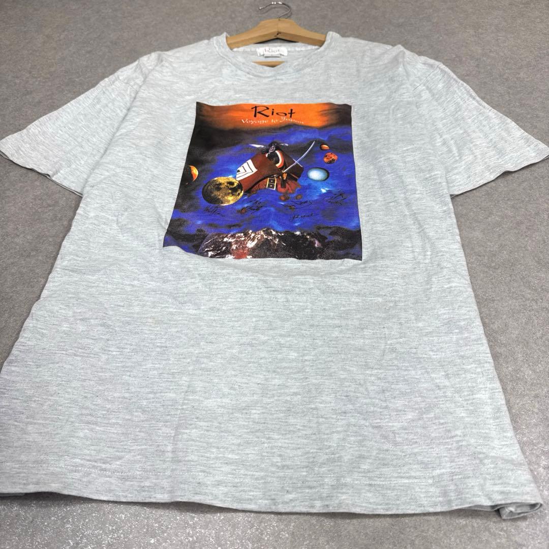希少 90s Riot ヴィンテージ バンドTシャツ 歌舞伎 JAPANツアー