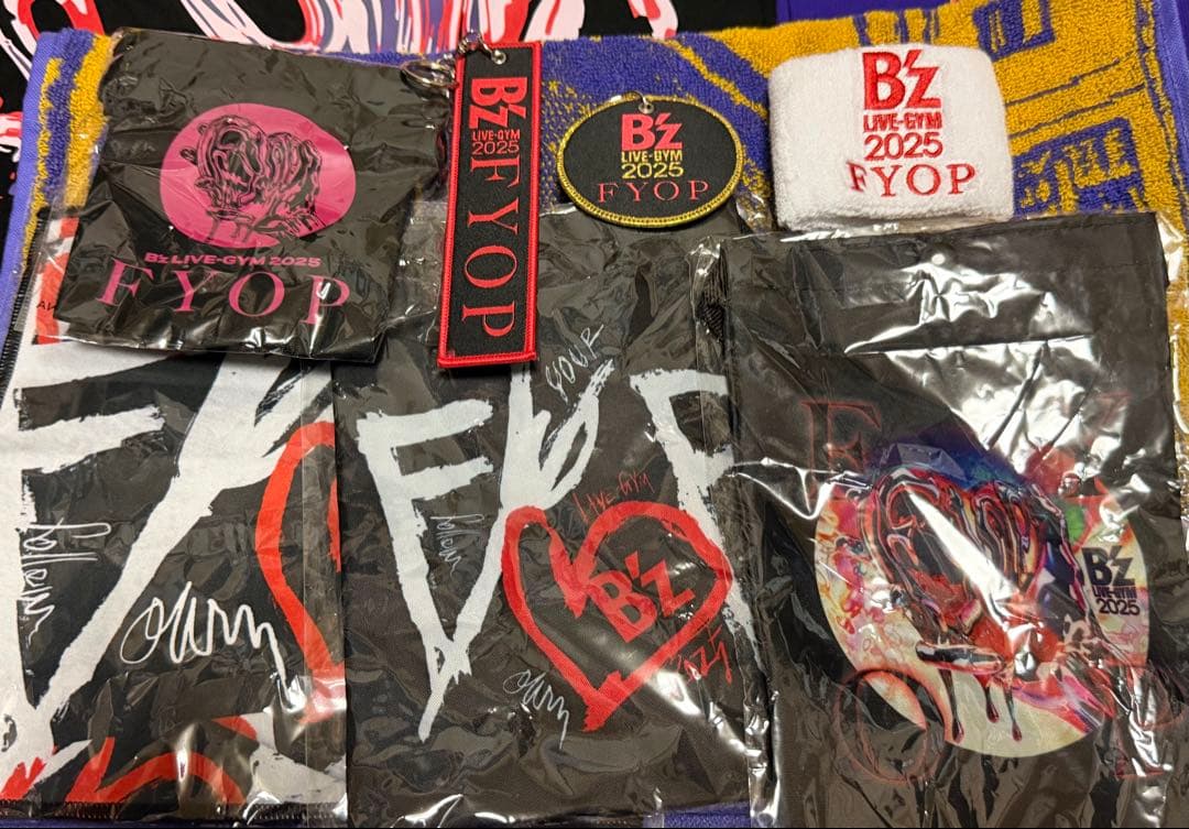 あ*き様 B'z FYOP Tシャツ パーカー　タオル　LIVE-GYM 202