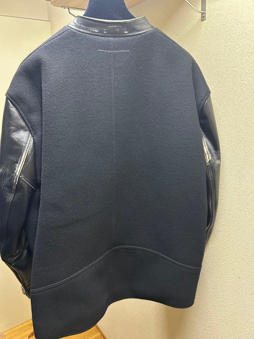 MM6 エムエム6 メゾン マルジェラ 八の字 ダメージ加工 ライダース L