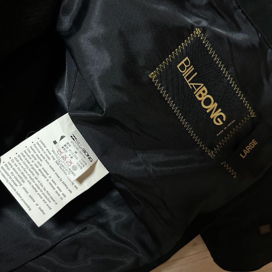 ✨Schott×Billabong 限定コラボ シングルライダースジャケットL✨