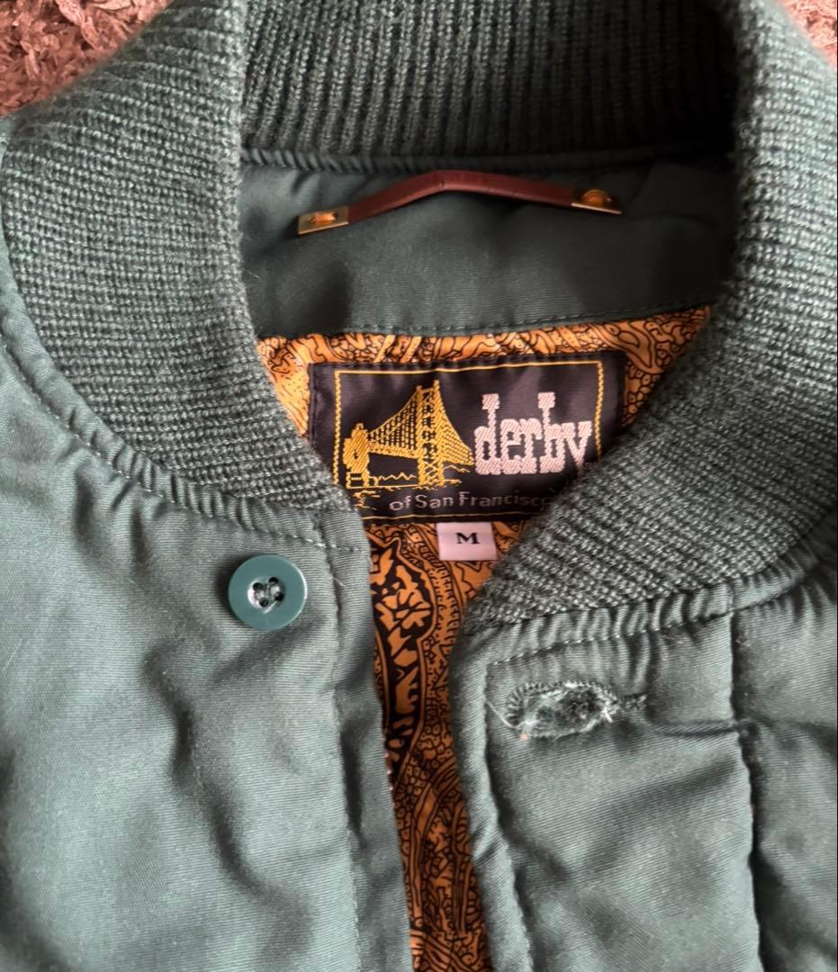 ダービージャケット derbyofsanfrancisco ブルゾン M