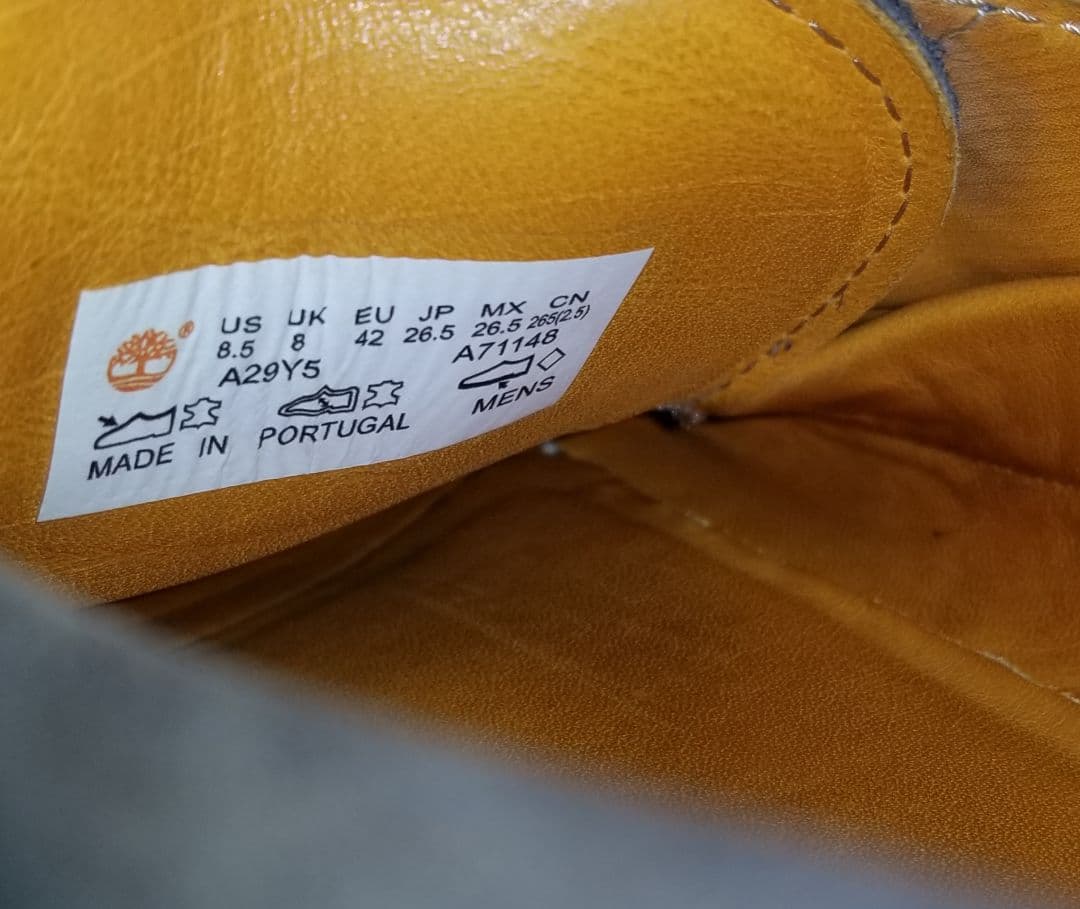 美品　Timberland ティンバーランド 3eye スリーアイ 26.5　黒