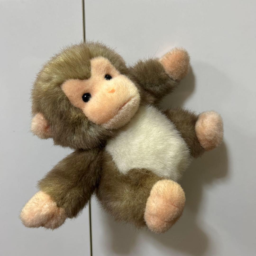 昭和 レトロ ぬいぐるみ 猿 バナナ 吸盤 かわいい 5体