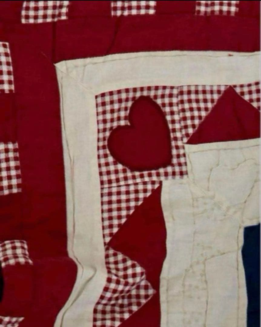 希少✨️アンとアンディー パッチワーク ラグ マット タペストリー 大