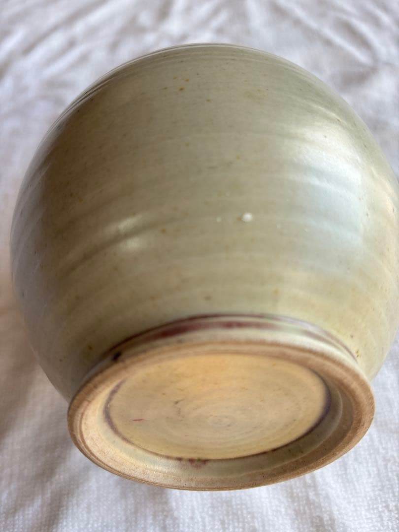 古伊万里　古染付 竹虎図 鶴首徳利　 花器 一輪挿し 時代物