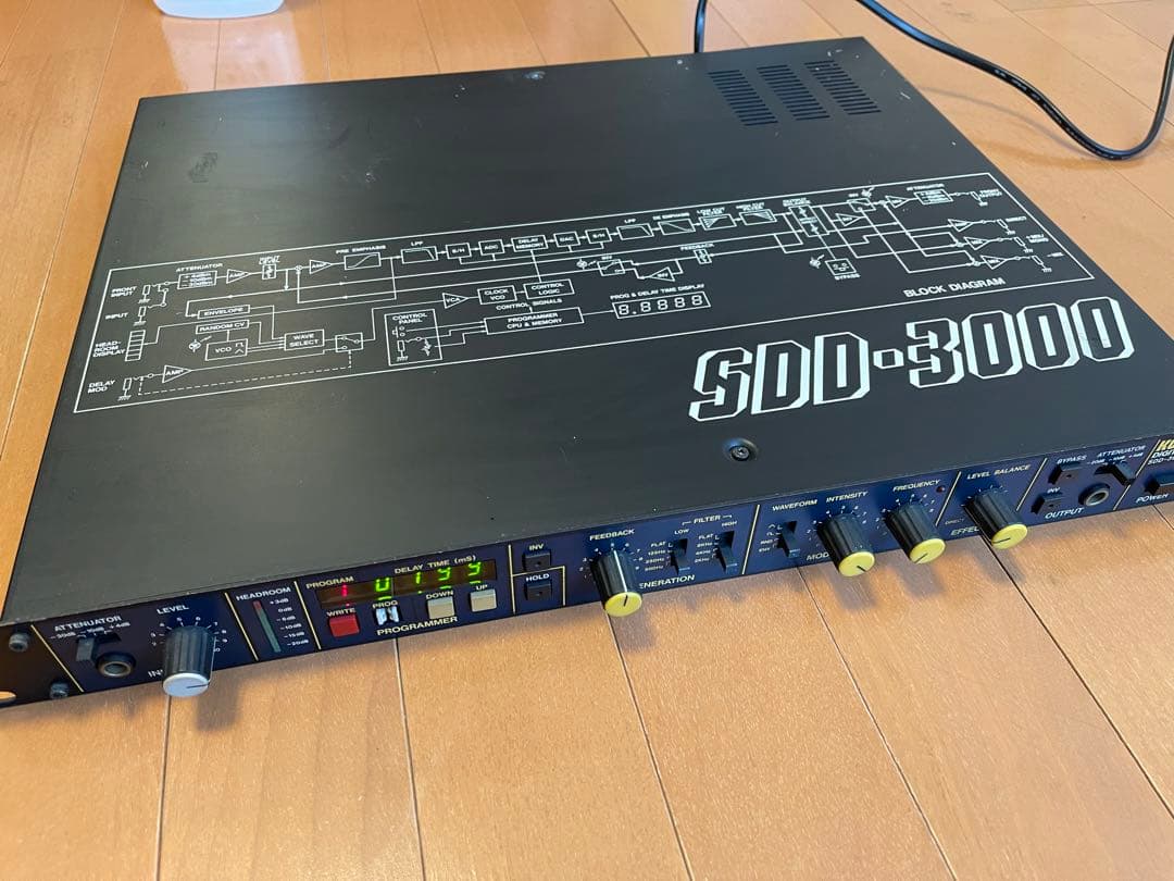 希少 KORG DIGITAL DELAY デジタルディレイ SDD-3000