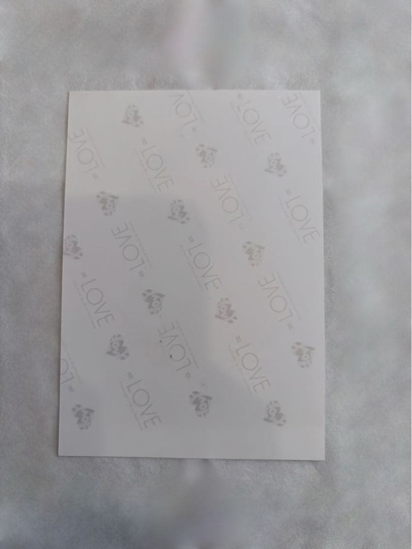 =LOVE イコラブ　野口衣織　直筆　生写真