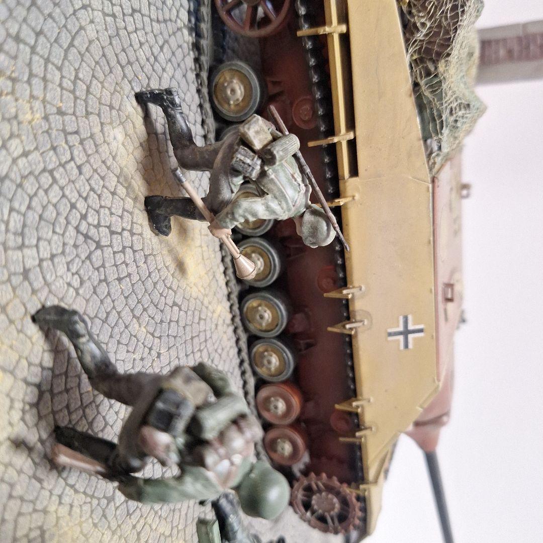 タミヤ1/35ラングジオラマ