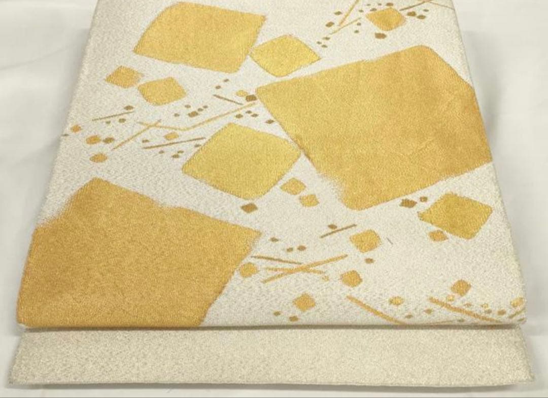 振袖 フルセット6点サイズM〜Ｌ 駒刺繍　扇面草花文　暈し染め　正絹