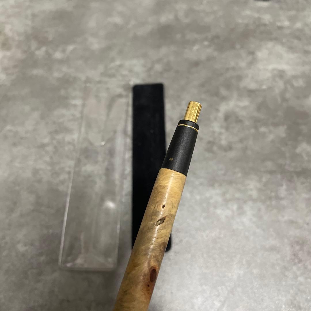 <EMさん専用>ボナンペン　旧型　花梨紅白　0.5mm