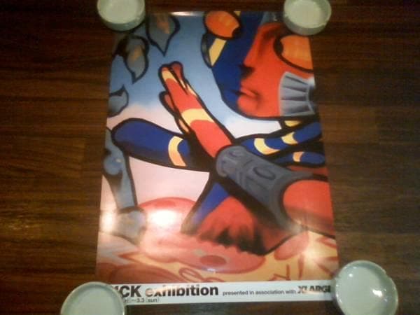 非売品!新品!SLICKスリックポスターX-LARGE グラフィティ