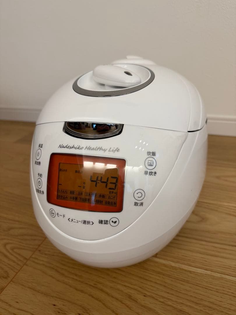 なでしこ健康生活 炊飯器 CRP-N0610F