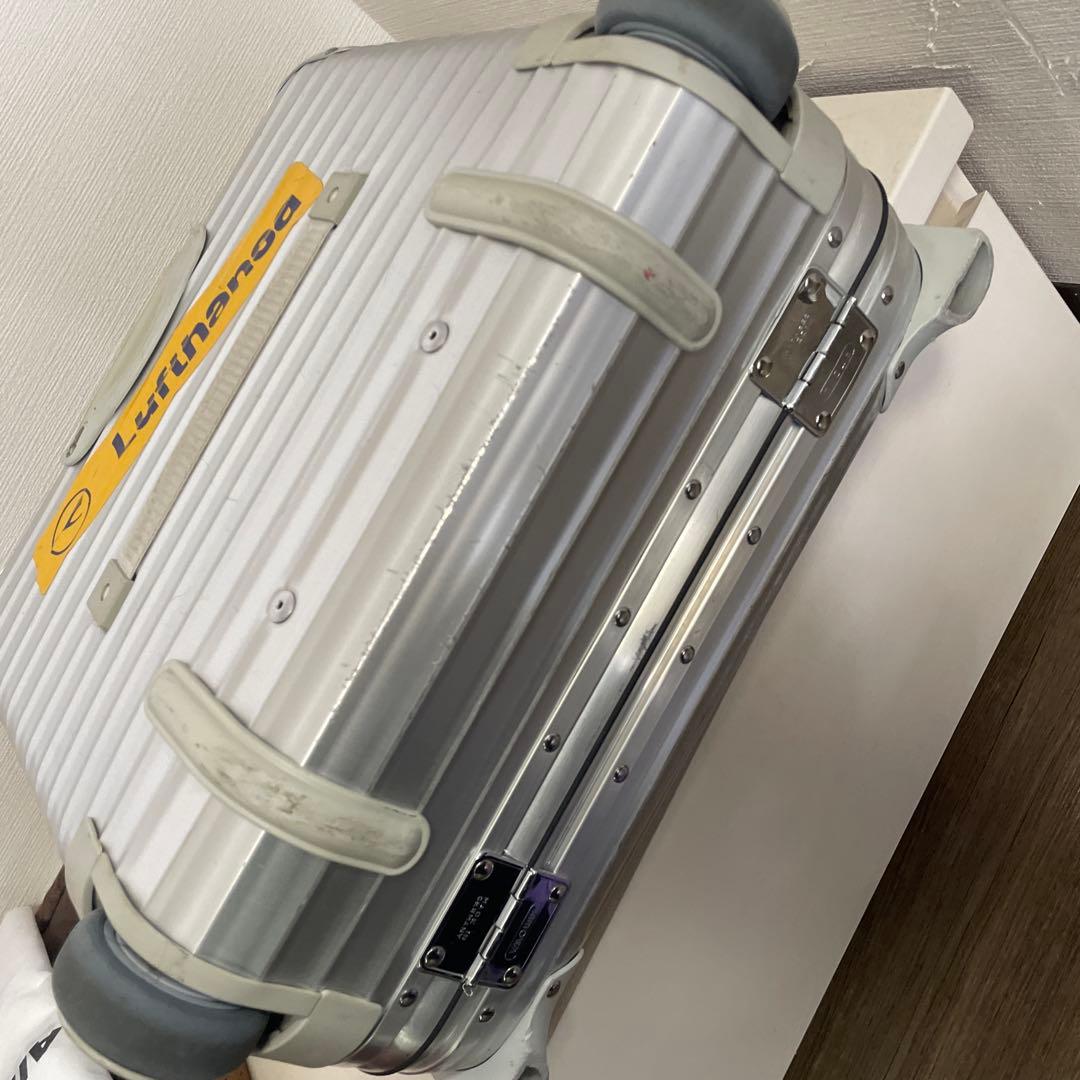 超希少 美品 RIMOWA ルフトハンザ ビジネストロリー 2輪