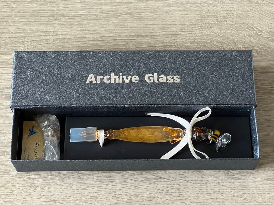 エクシム ガラスペン はちみつディップペン