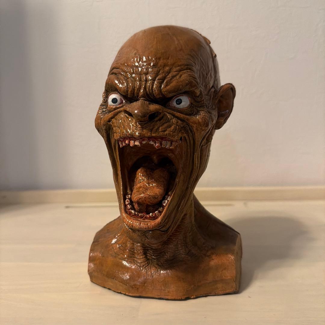 ホラー フィギュア リアル表情　オブジェ