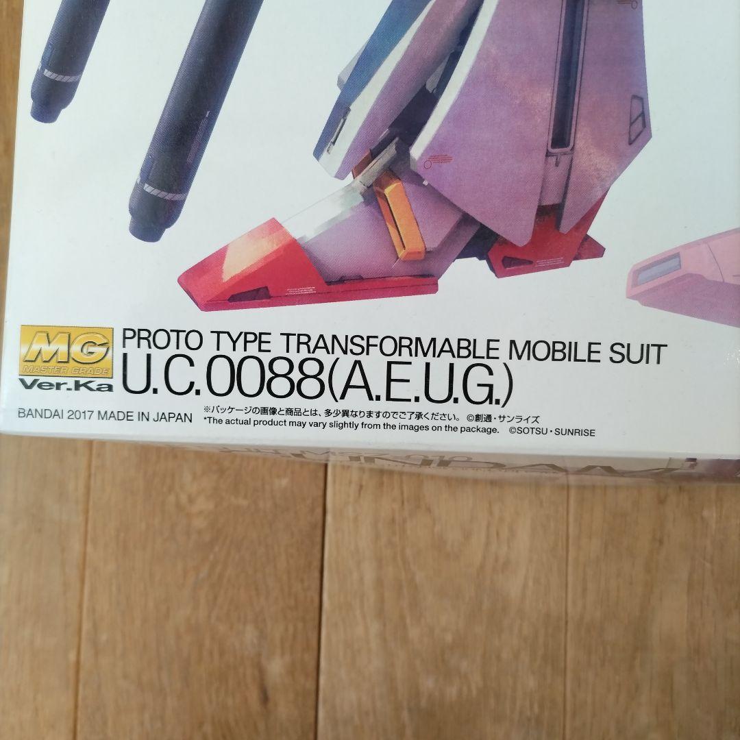 ロボット MG ZZ GUNDAM \"Ver.Ka\" 1/100