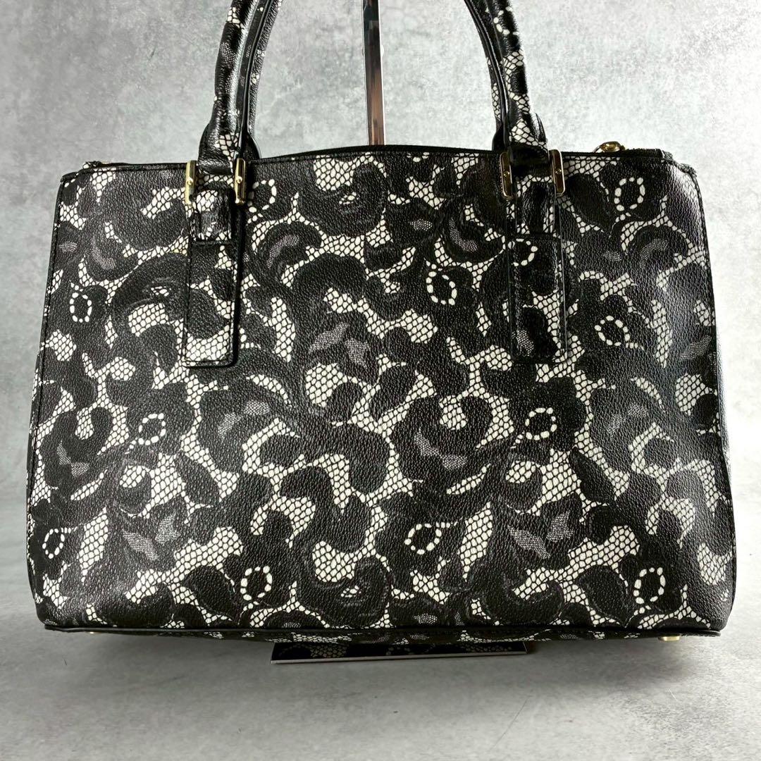 ✨稀少✨極美品✨トリーバーチ　ハンドバッグ　2way レースプリント　ロビンソン
