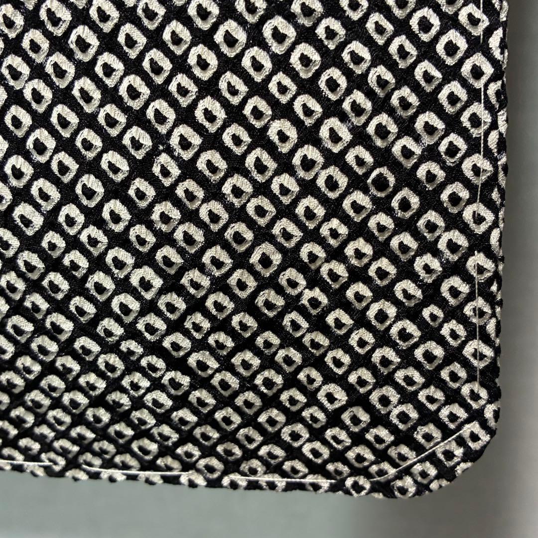 D83訪問着 藤娘きぬたや 総絞り 花刺繍 正絹着物 袷 しつけ糸付未使用極美品