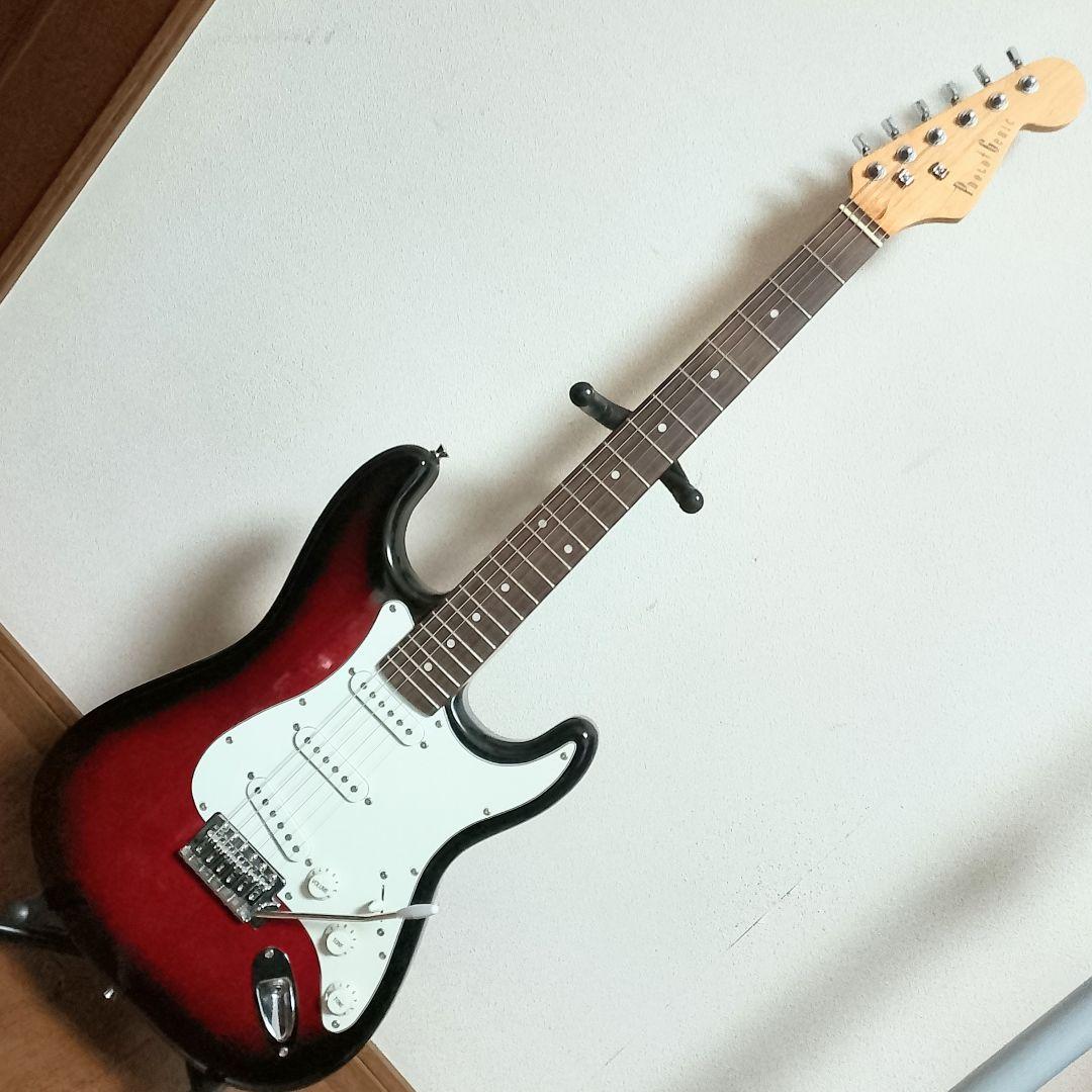 PhotoGenic　ストラトキャスタータイプ　エレキギター　弦は新品に交換済み