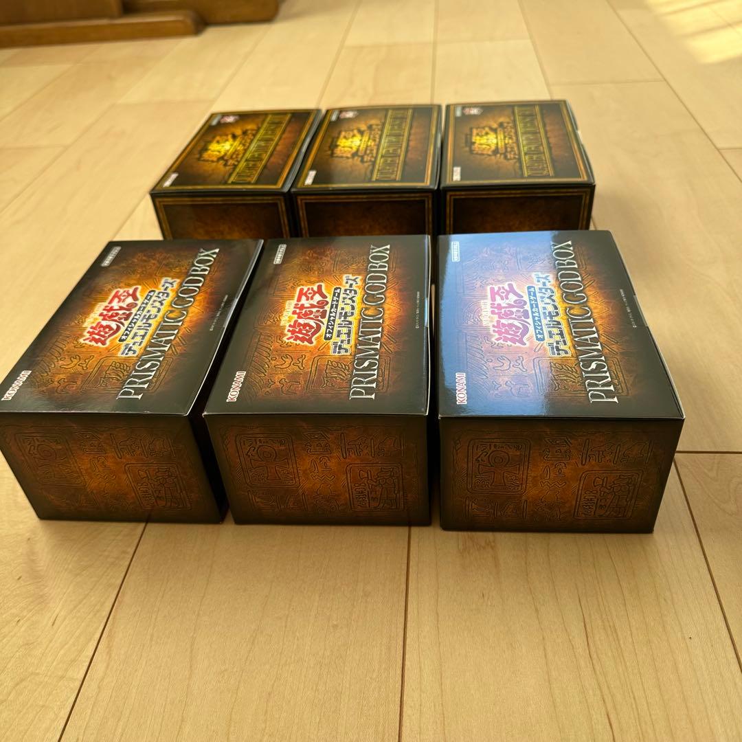 （未開封）　ゴッドボックス　デュエリストボックス　6BOXセット