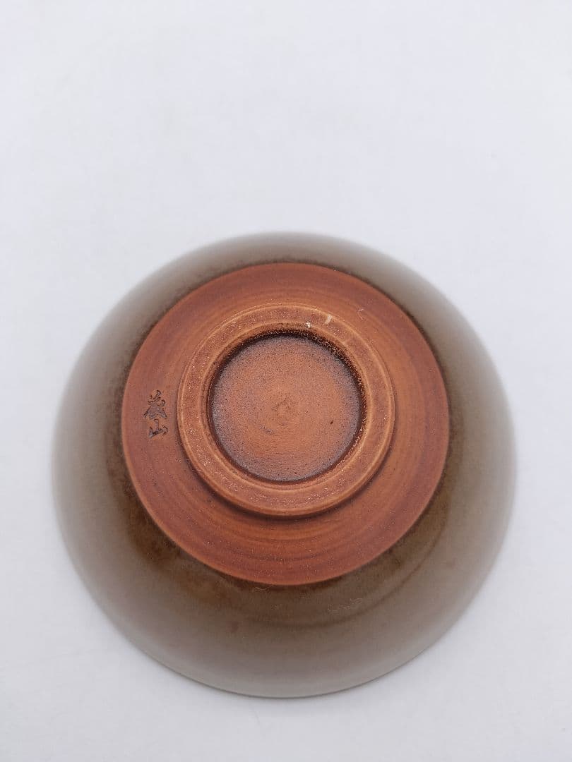 c412 数茶碗 金結晶 加藤藤山 10客 木箱 茶道具 古物