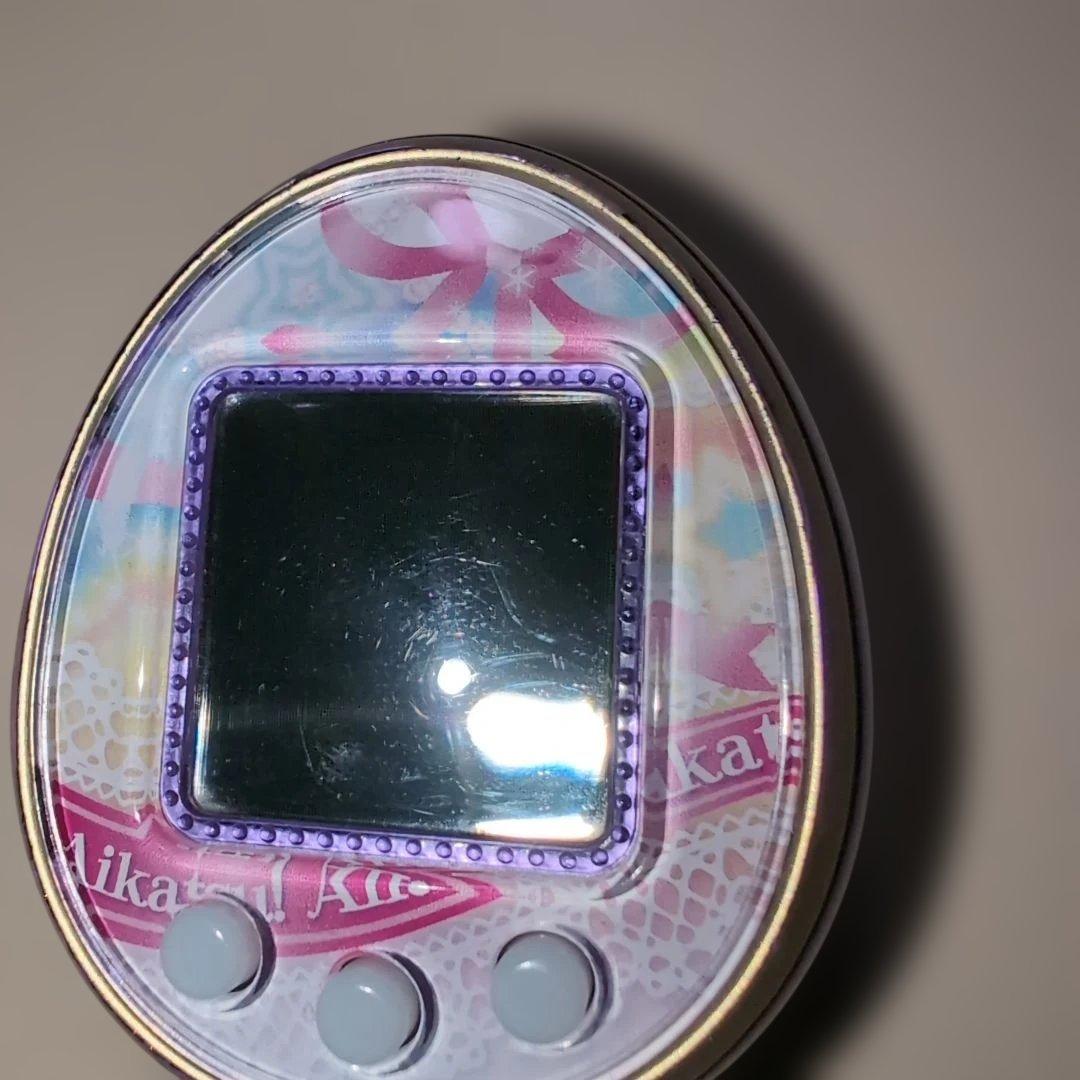 たまごっち4U パープル　アイカツカバー　たまごっちフォーユー