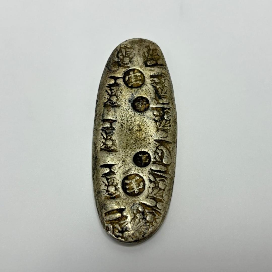 宝永丁銀 宝永四ツ宝丁銀刻印有り 約154.9g