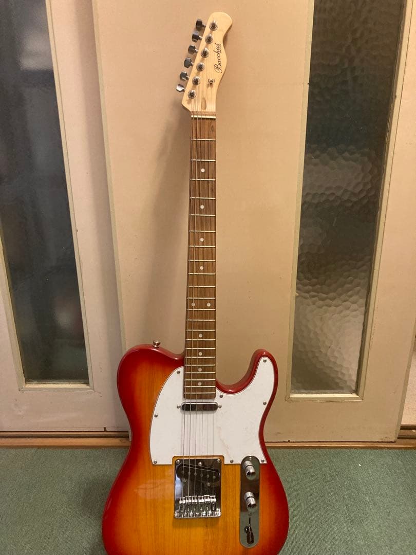 Bacchus エレキギター オレンジ/ブラウン