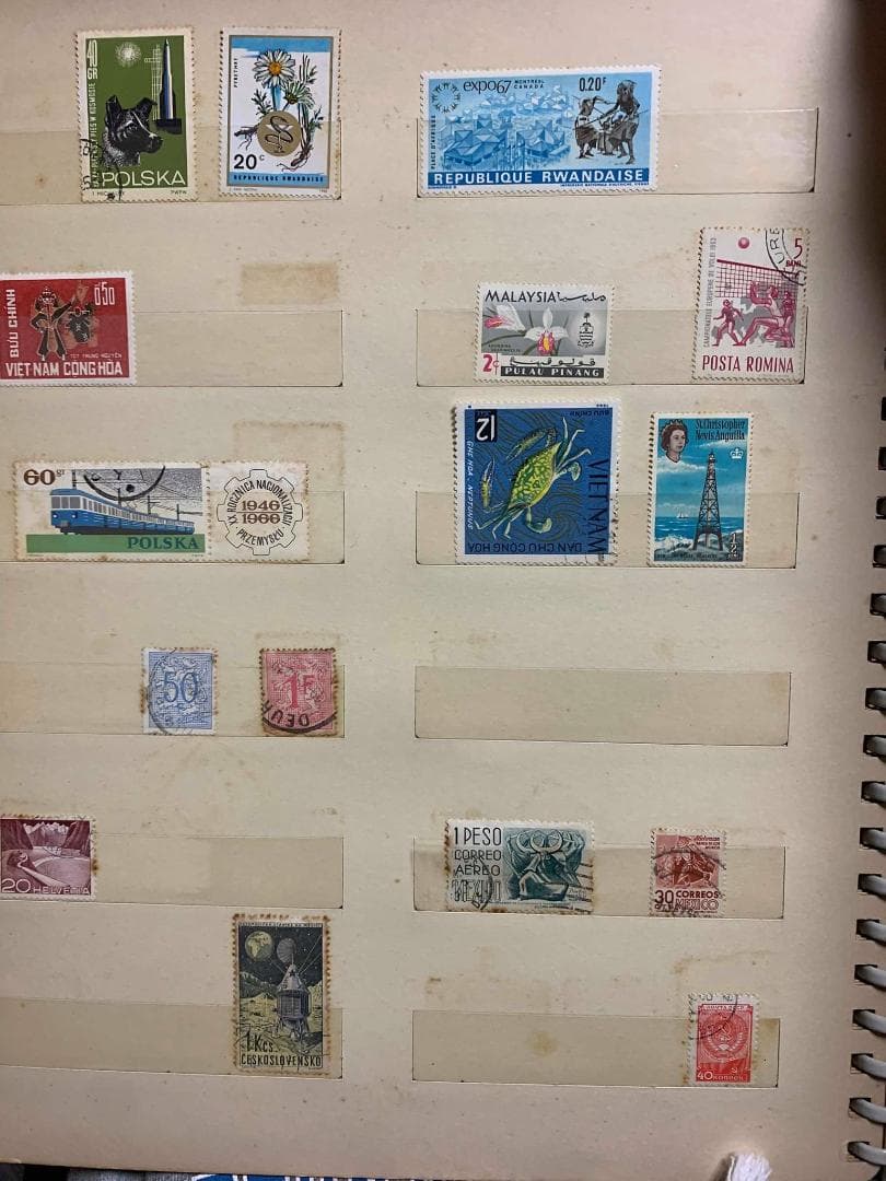 コレクション ANTIQUE STAMPS/POSTCARDS