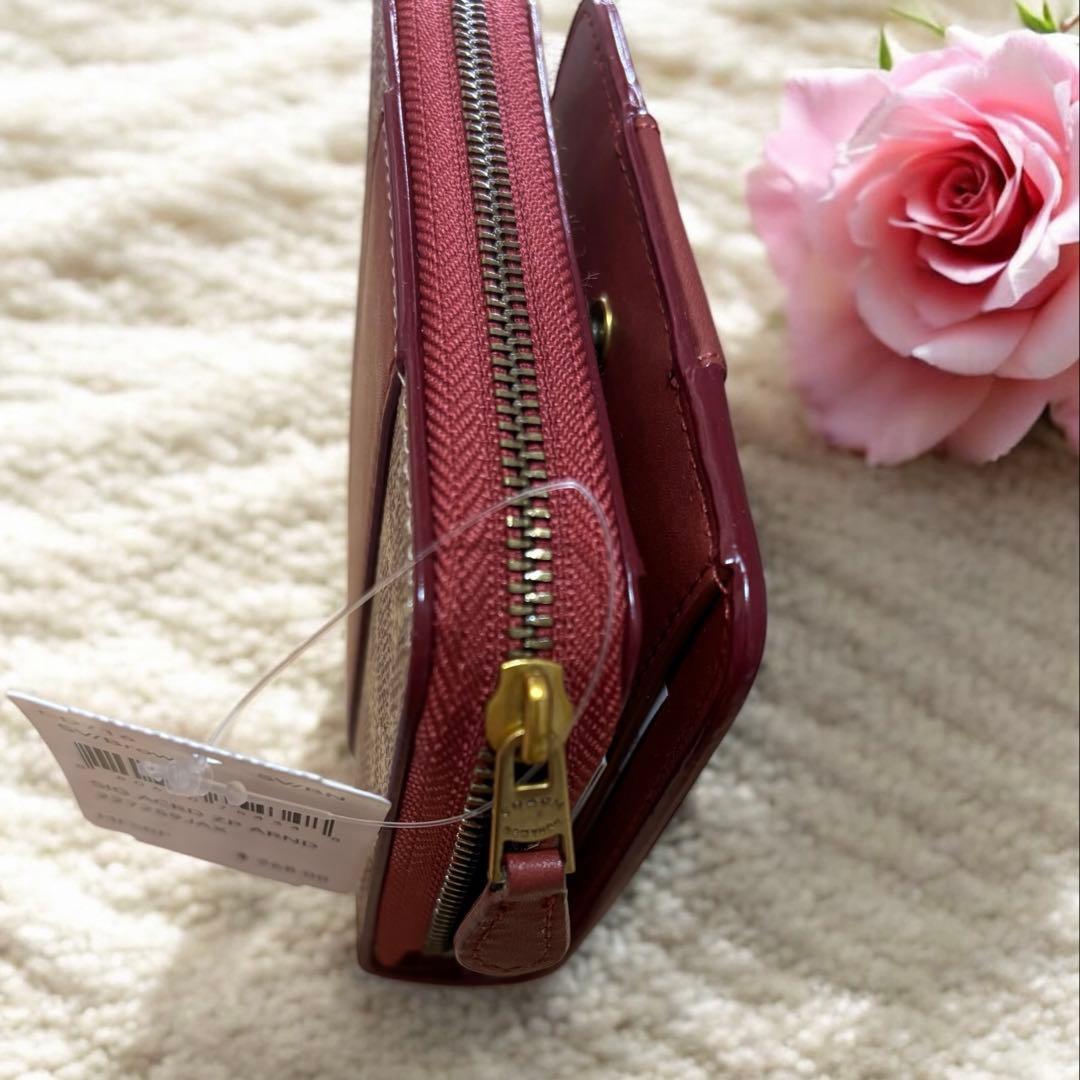 【新品】COACH ✨二つ折り財布ビルフォールド ウォレット新品