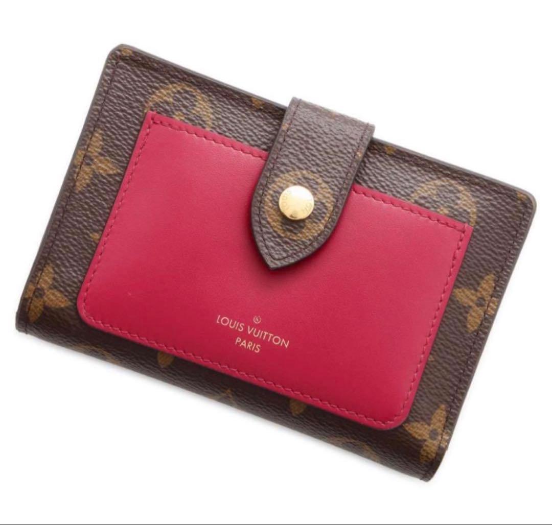 Louis Vuitton モノグラム 二つ折り財布 ポルトフォイユジュリエット