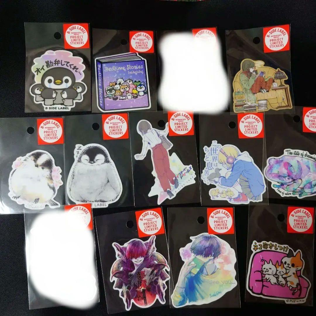 ビーサイドレーベル 春企画① ステッカー セット