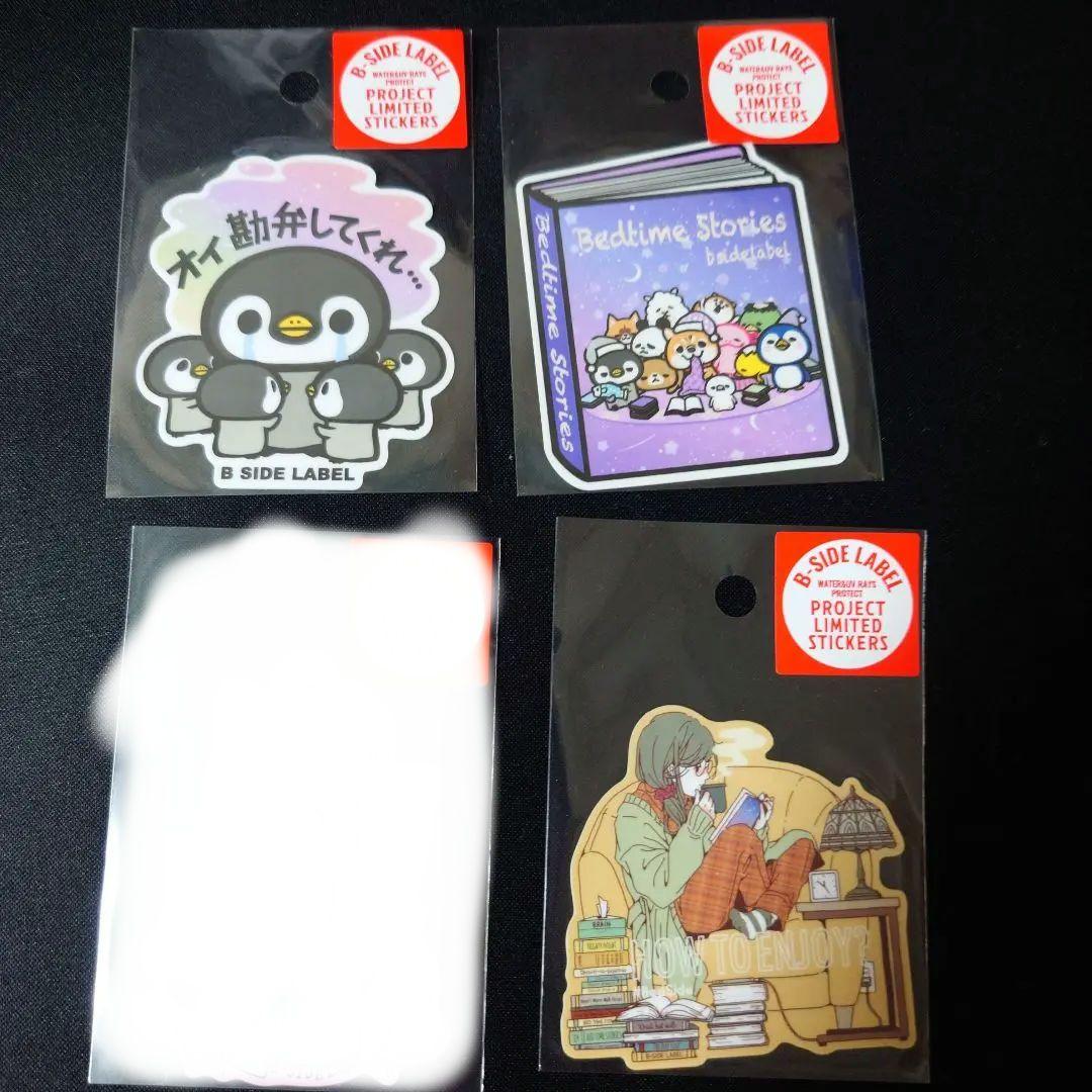 ビーサイドレーベル 春企画① ステッカー セット