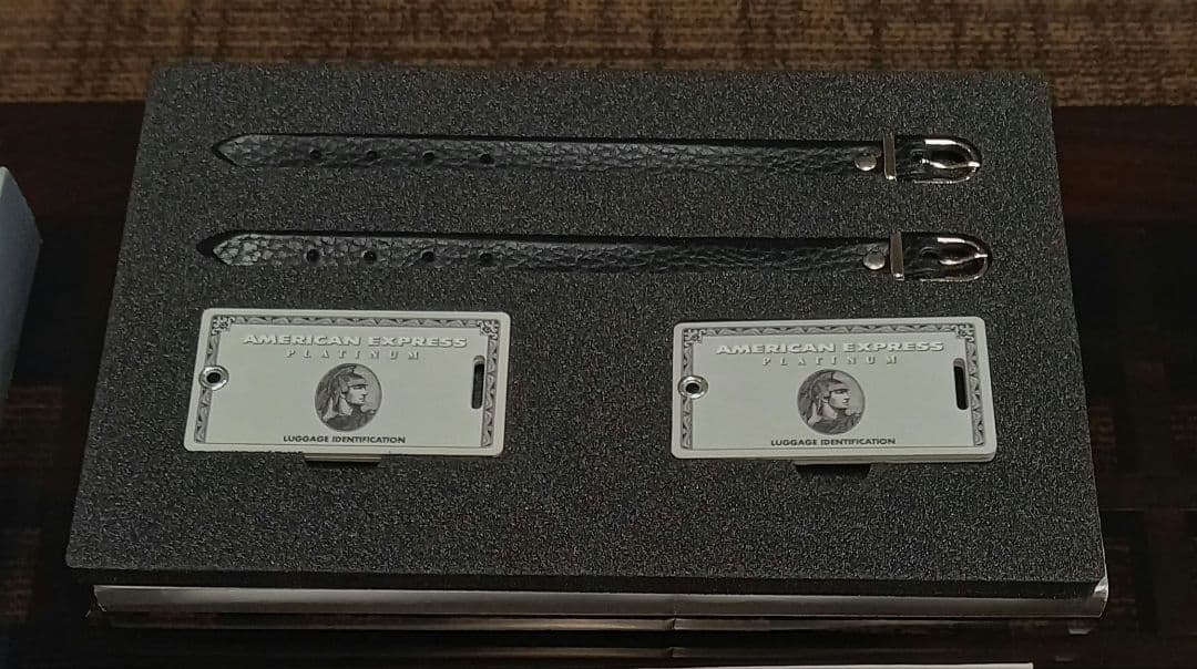 AMEX センチュリオンカード専用封筒　プラチナカード・ラゲッジタグ