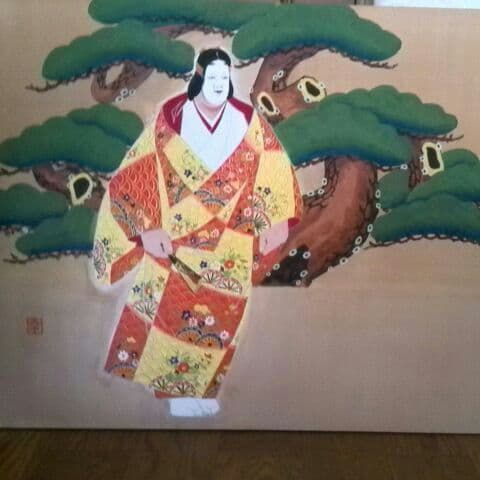 送料無料！お値下げいたしました！日本画、貴重な原画です。