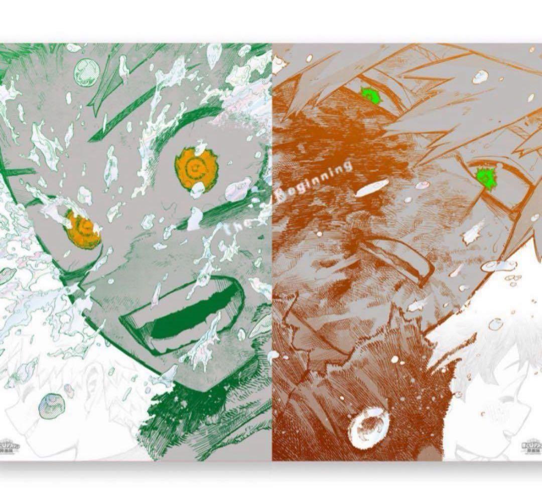 ヒロアカ 原画展 A2 アートポスター 2枚セット The Beginning