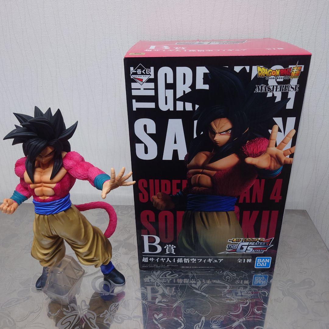 ドラゴンボール 一番くじ B賞 超サイヤ人4孫悟空フィギュア②