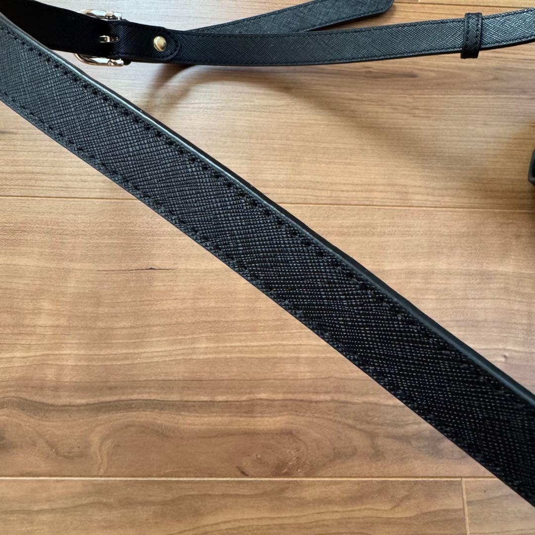 【美品】A.P.C. ハーフムーンバッグ　ブラック