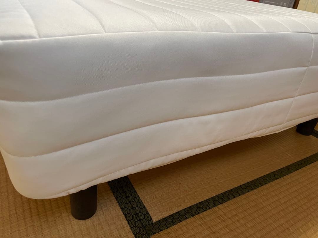 【無印良品】脚付マットレス・高密度ポケットコイル・セミダブル