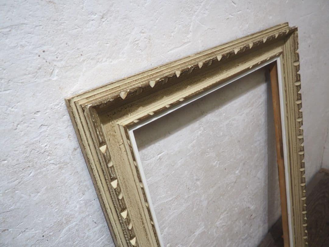 1251 レトロな額縁　P20　アートフレーム　油彩　水彩　画材　ビンテージ