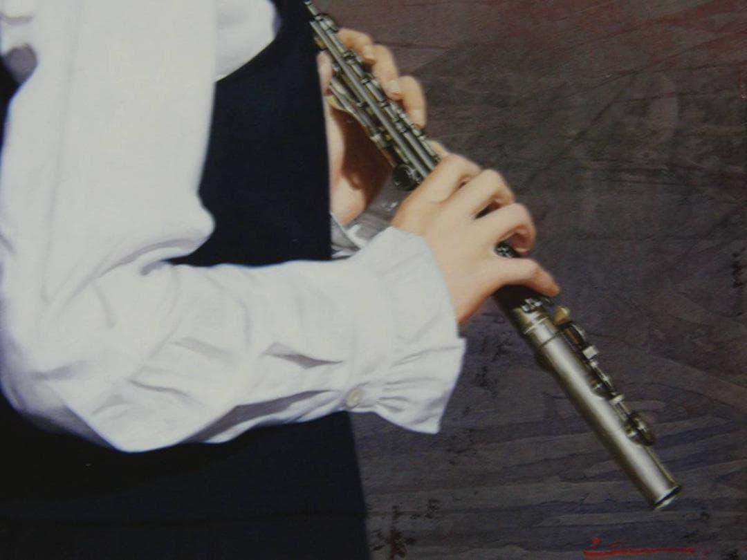 清水悦男、【ベレニケ】、希少な額装用画集より、新品額装付